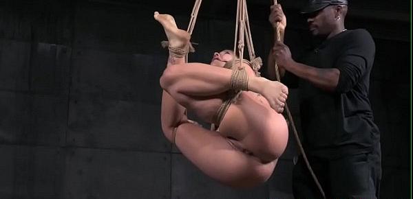  Bdsm NT submissive caned in maledoms dungeon